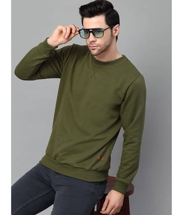 Rigo - Brown Fleece Regular Fit Men's Sweatshirt ( Pack of 1 )