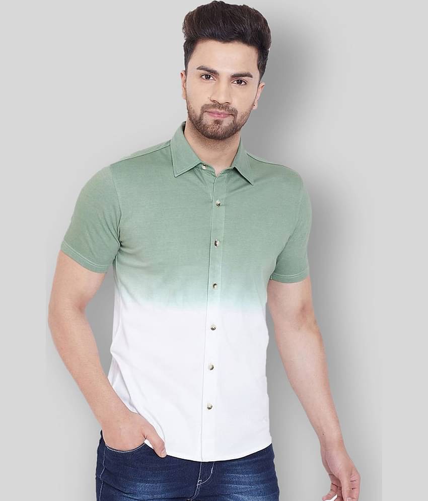 Gritstones - Multicolor Cotton Blend Regular Fit Men's Casual Shirt (Pack of 1)