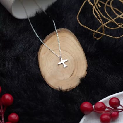 Wanderlust Pendant Necklace-Silver