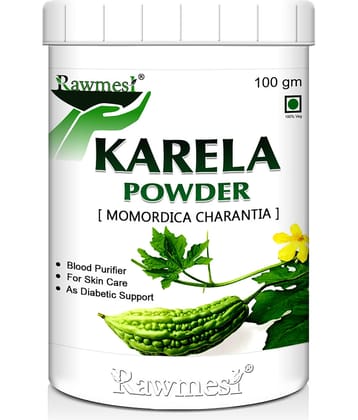 Rawmest Karela Powder 100 Gm Pack of 1