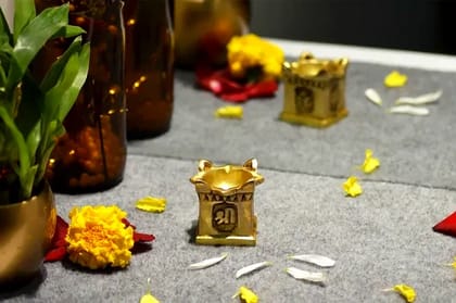 DECORATIVE TULSI DIYA for Home Decor by Snova Enterprises DECORATIVE TULSI DIYA for Home Decor by Snova Enterprises