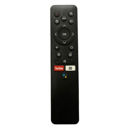 Remote No. 1050 (No Voice) with YouTube Function, Compatible for Micromax Smart TV LCD-LED Remote Control (Exactly Same Remote Will Only Work)
