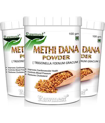 Rawmest 100% Pure Methi Dana Powder For Hair 300gm