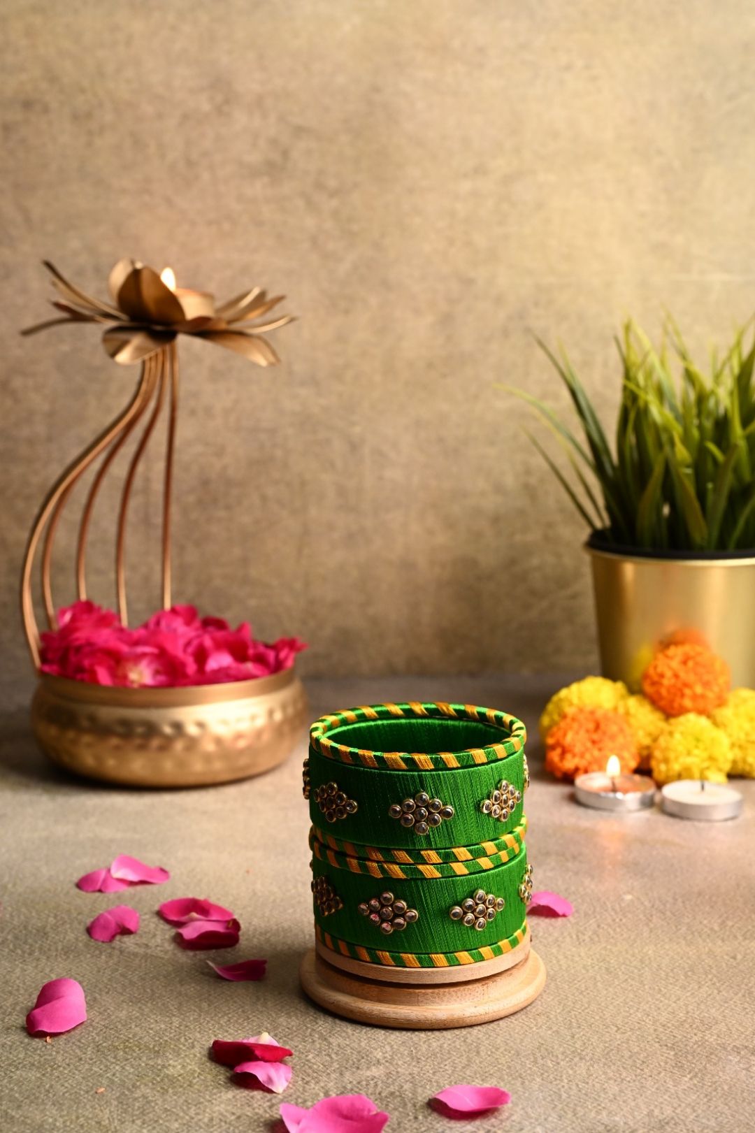 Bangle (Green Kada)- 2*10