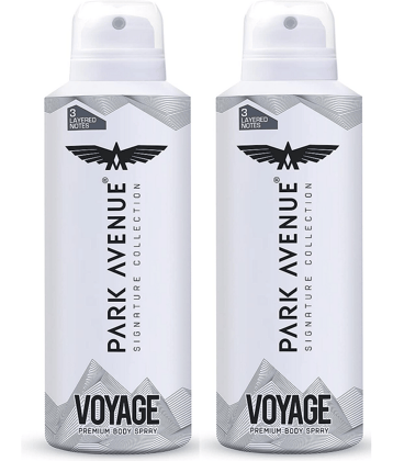 Park Avenue Voyage Deodorant Spray,150Ml Each Deodorant Spray for Men,Women,Unisex 300 ml ( Pack of 2 )