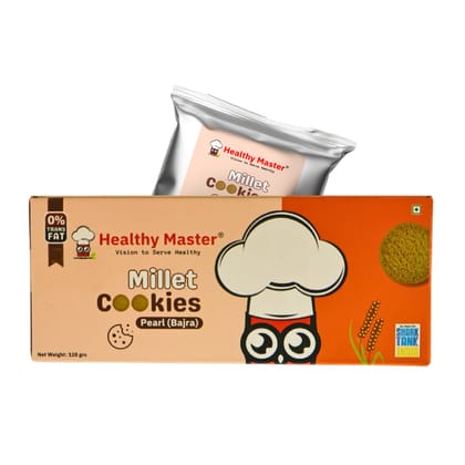 Healthy Master Pearl Millet Cookies, 120 g