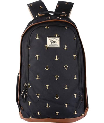 Gear 29 Ltrs Black Backpack