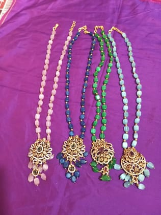 1 Gram Gold Jewellery Set Elegance at its Finest