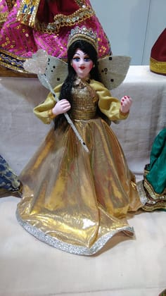 Doll Made with Wooden Stick