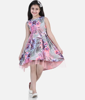 StyleStone Polyester A-line For Girls ( Pack of 1 , Multi )