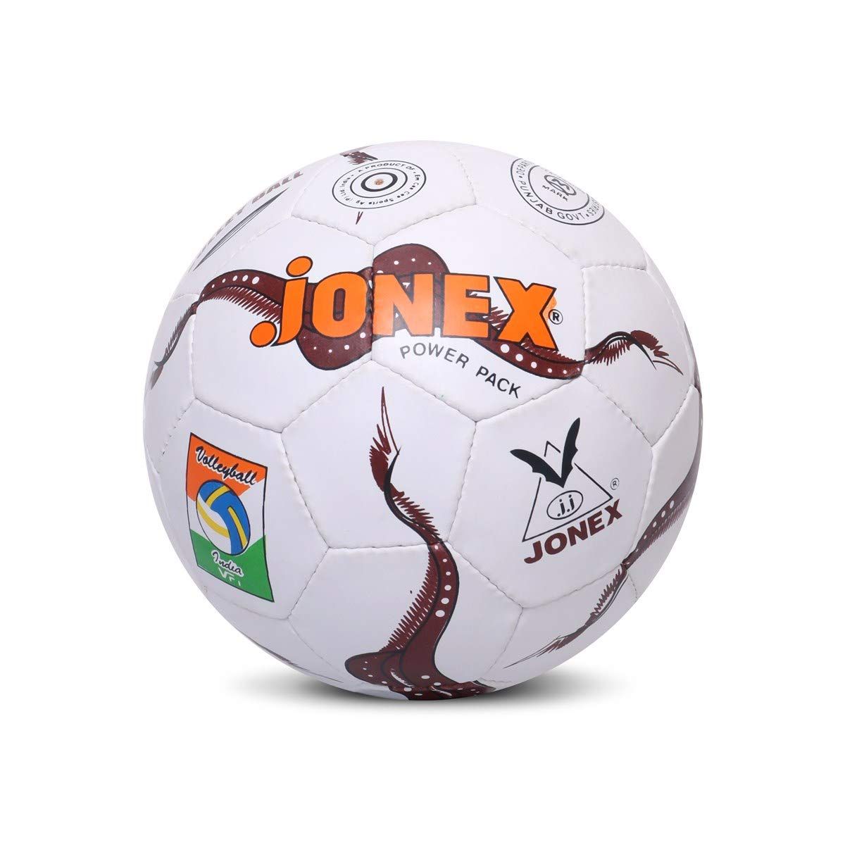 JJ Jonex POWERPACK VOLLEBALL Size 5, White