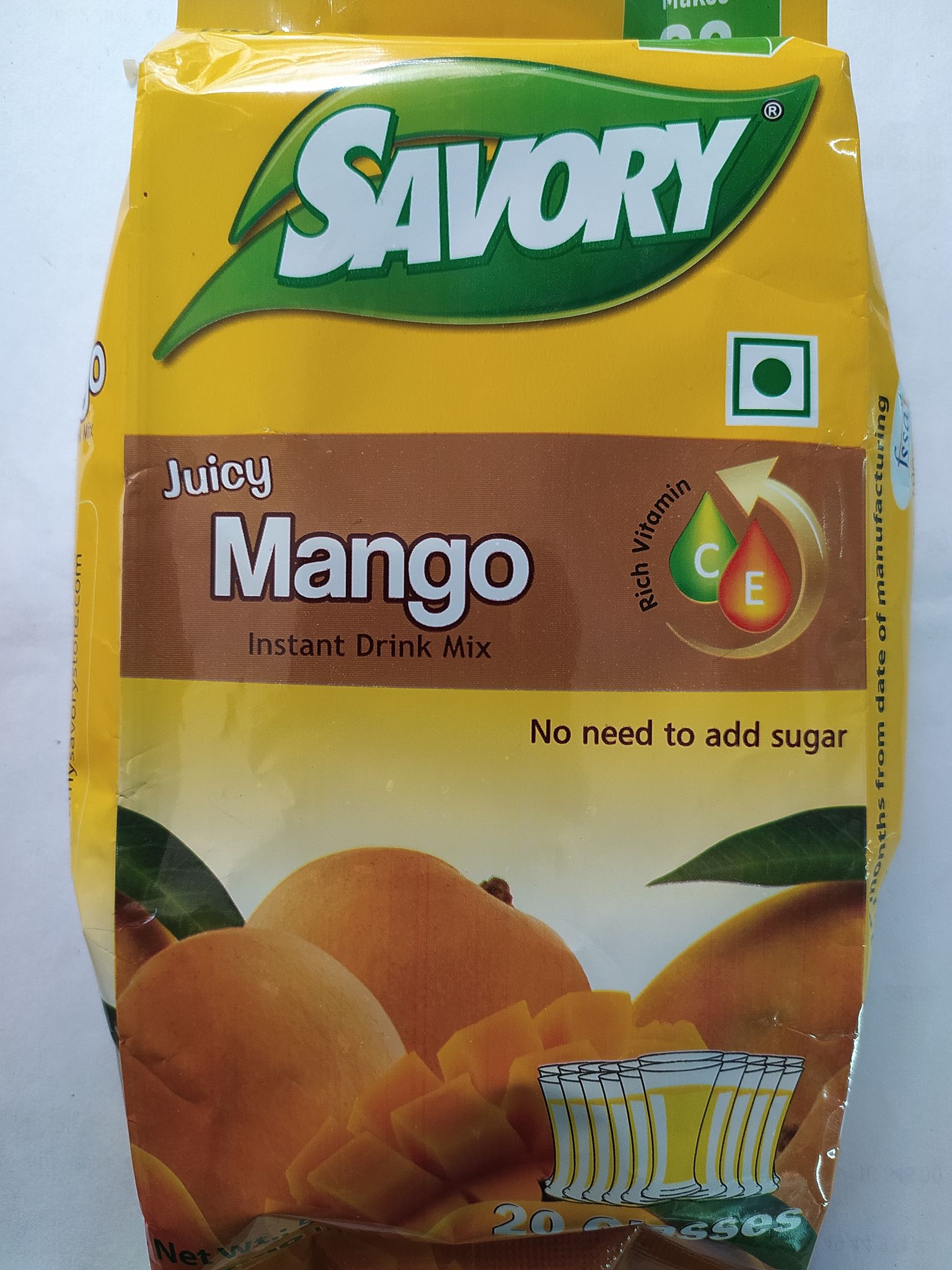 Savory Mango Instant drink mix 