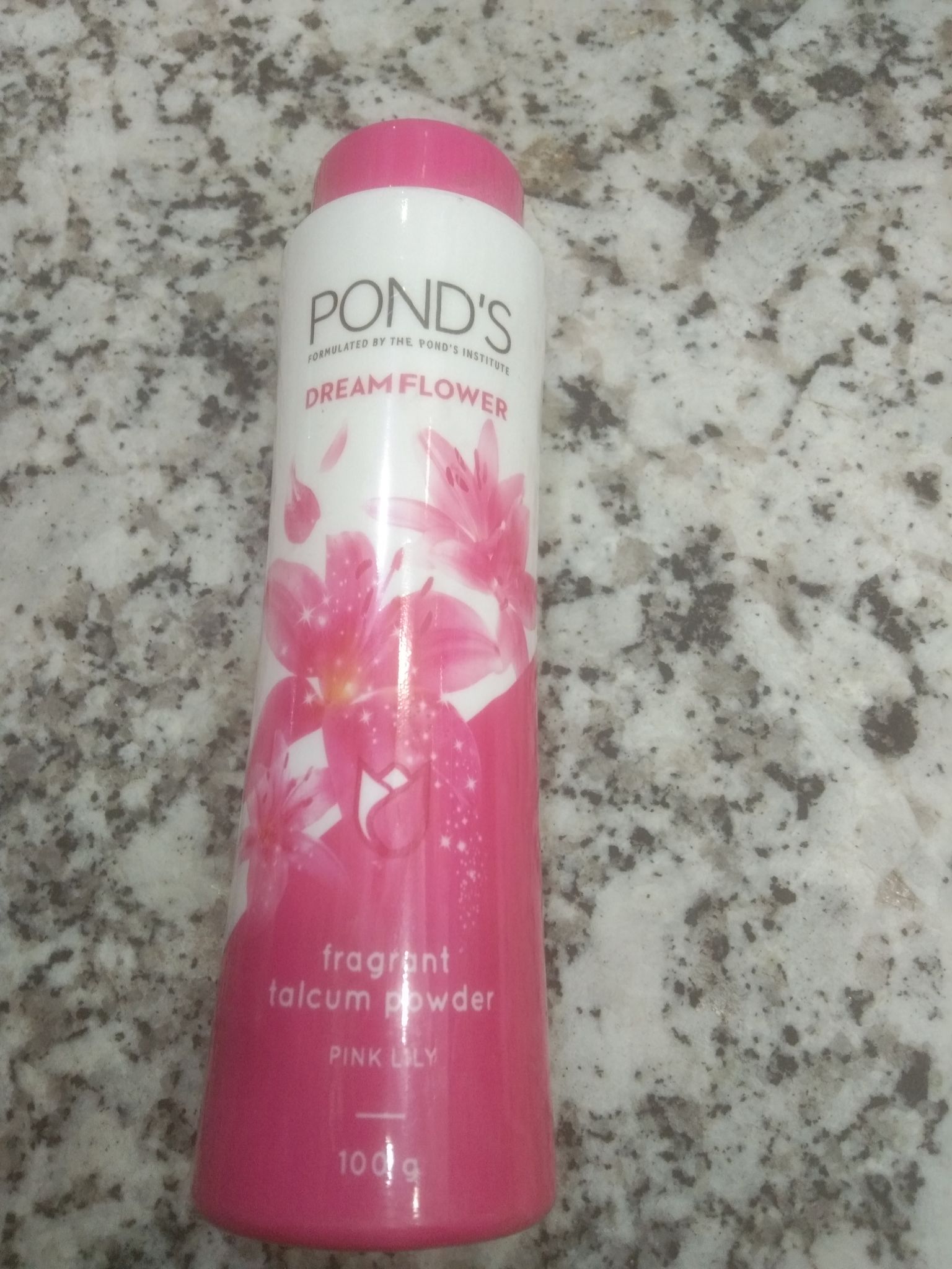Pond's Formulated by the pond's institute Dream flower Fragrant Talcum powder Pink lily 100 g 