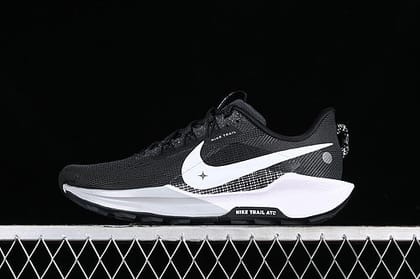 NikeMens React Pegasus Trail 5 - Wolf Grey/White-Euro 41