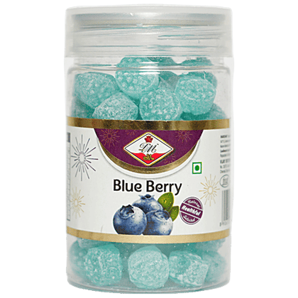 DON MONTE Blueberry Candy - Sweet & Tangy Fruit Toffee, Mouth Freshener, 150 g