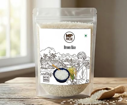 Sita Mata SHG Brown Rice – 500 g | Unpolished, Fiber-Rich & Naturally Healthy
