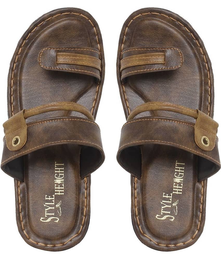 Style Height Rust Flip Flops