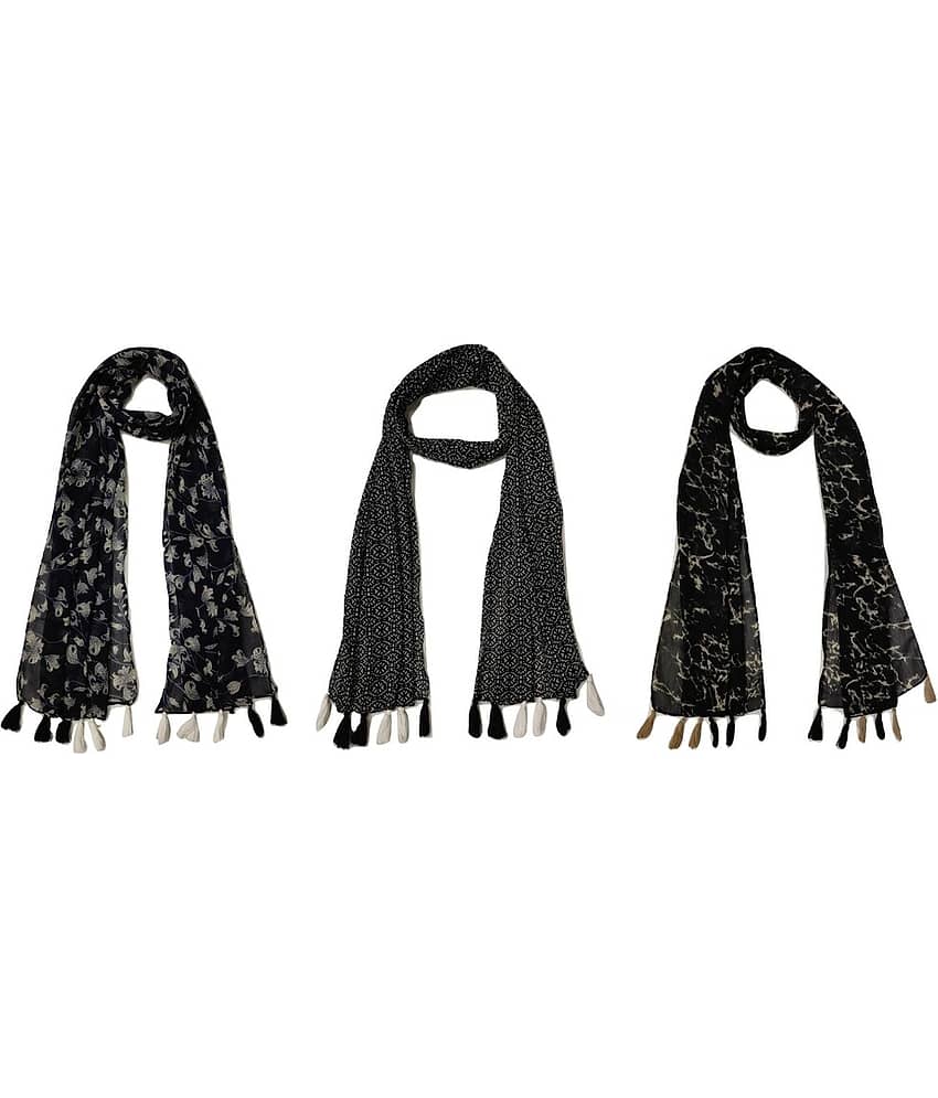 stolevilla Multi Printed Poly Cotton Yarn Stoles