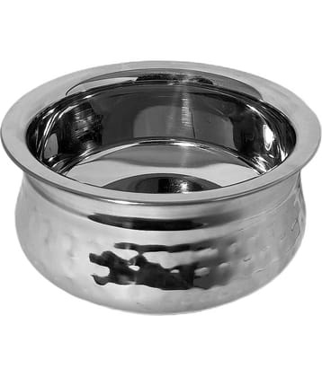 A & H ENTERPRISES Handi for Serving Stainless Steel Serving Handi 800 ml Silver ( Set of 1 )