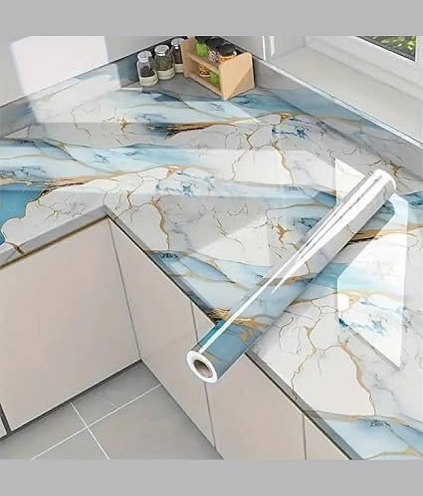 SHARUJA Geometric Wallpaper ( 60 x 200 ) cm ( Pack of 1 )