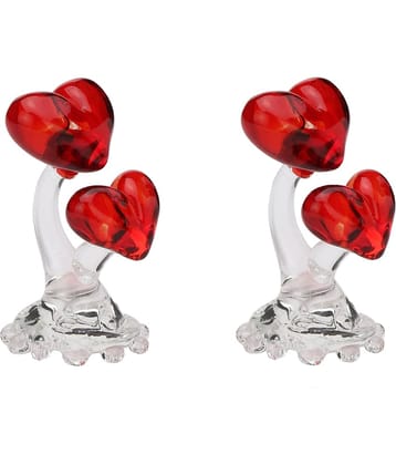 AFAST Glass Party Decor Multicolour - Pack of 2