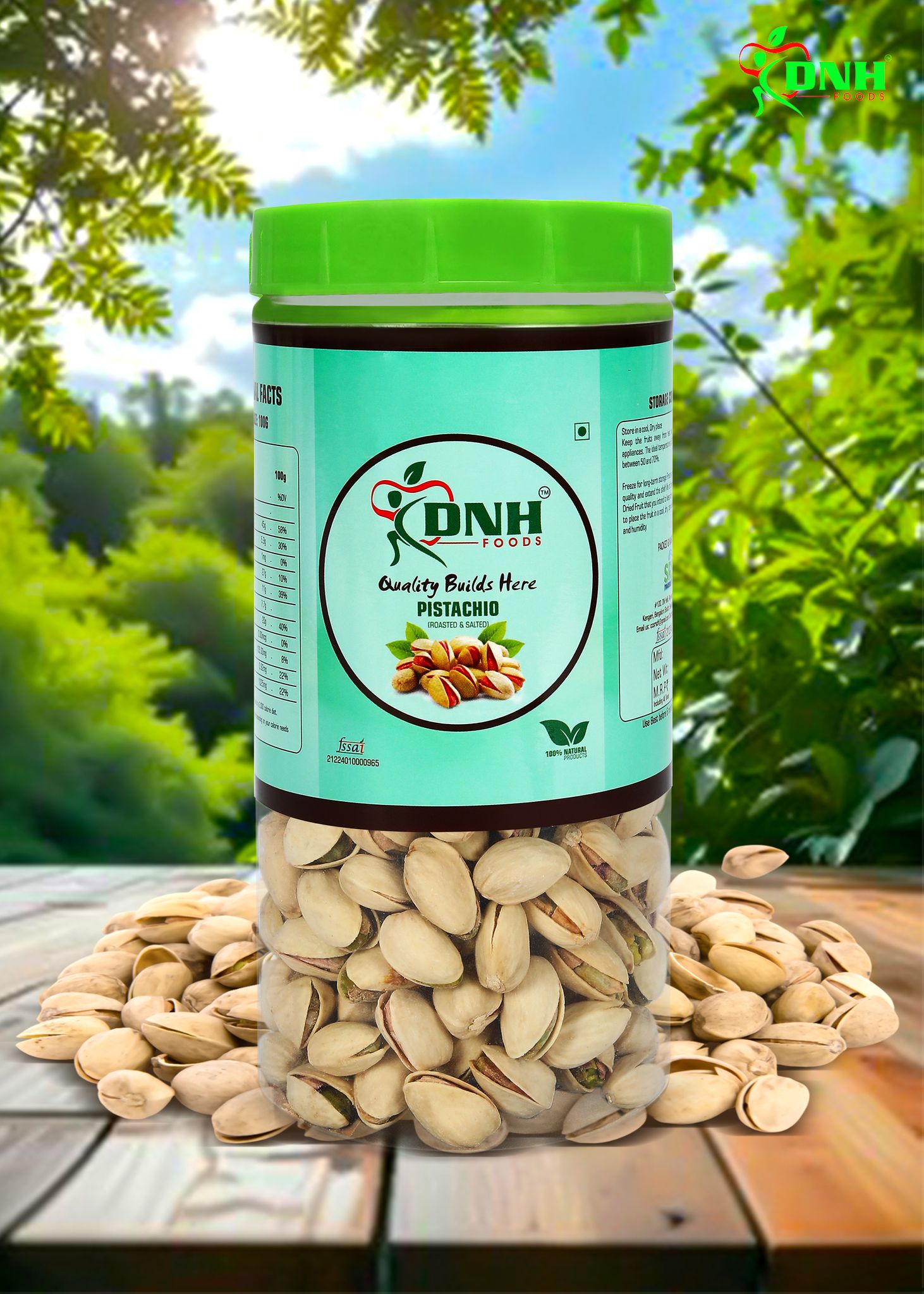 PISTACHIO SALTED & ROASTED | 500 GRAMS