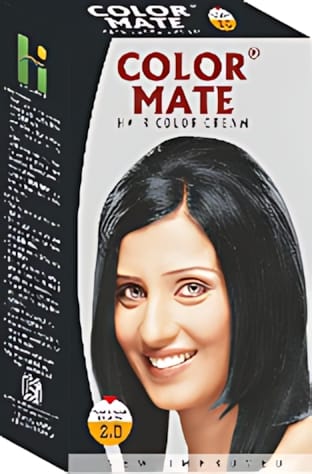 COLOR MATE HAIR COLOR CREAM 30ML-NATURAL BLACK