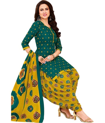 shree jeenmata collection Women's Cotton Unstitched Salwar Suit
