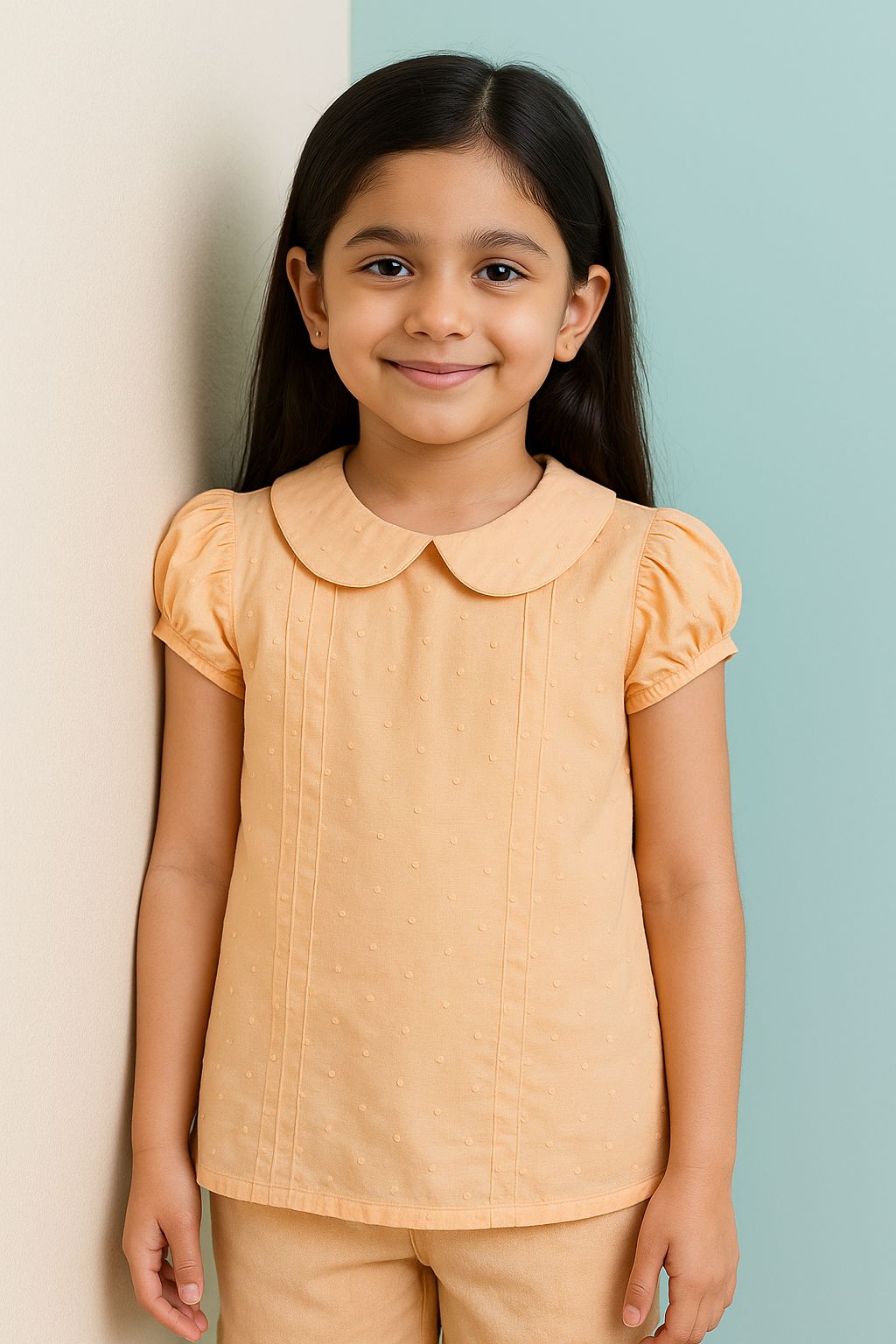 Blush Rose Blouson Top-1-2 years