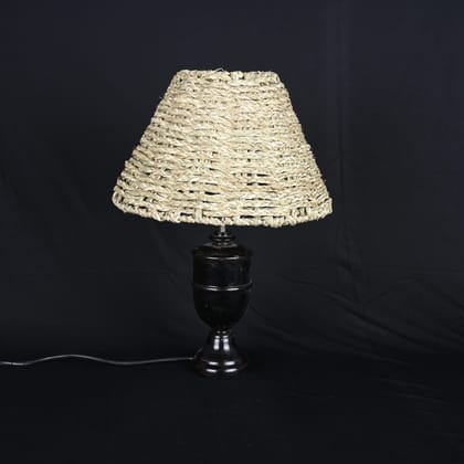 Handcrafted Sabai Grass & Cane Round Lamp Shade – Perfect for Table Lamps