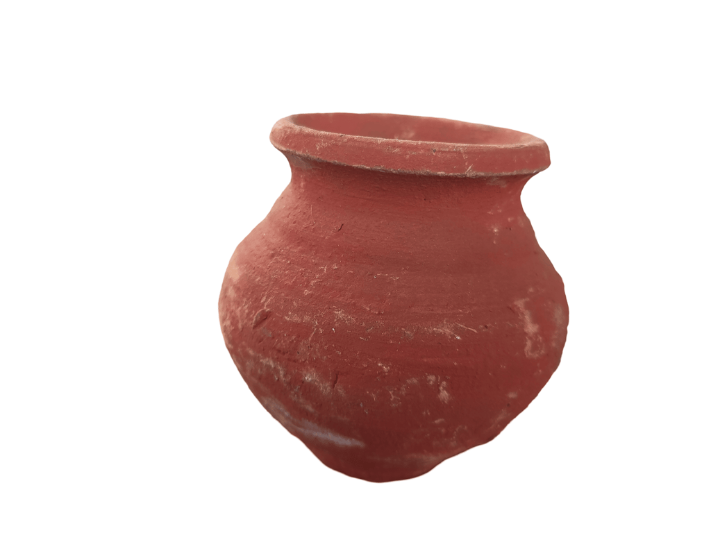 Handmade Clay Pot for Cooking and Serving