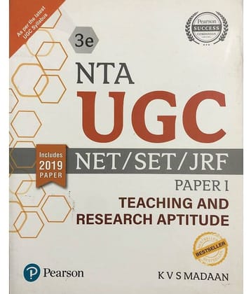 NTA UGC - NET/SET/JRF Paper I ( Teaching And Research Aptitude)
