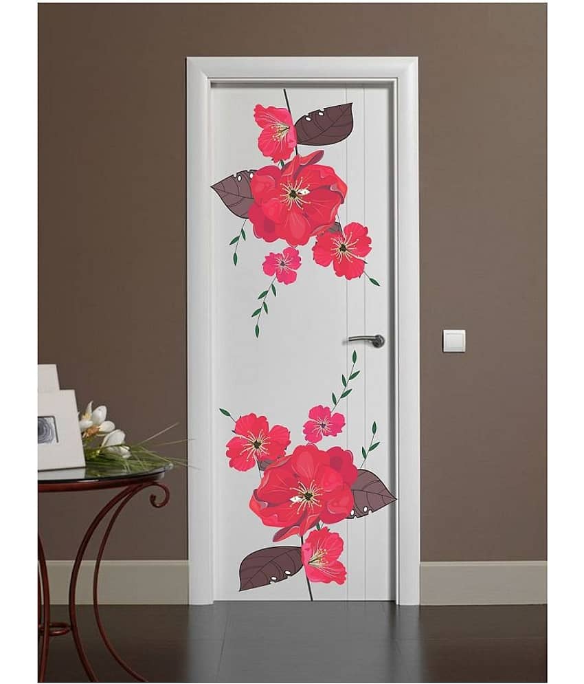 Decor Villa Door Sticker ( 43 x 58 cms )