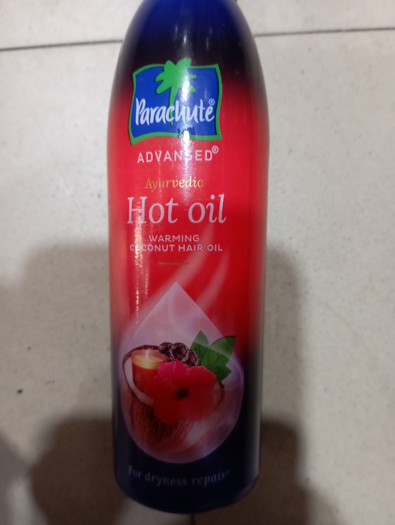 Parachute Advansed Hot oil Warming Coconut hair oil 