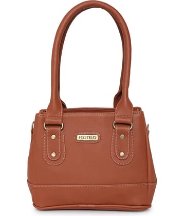 Fostelo - Beige  PU Shoulder Bag