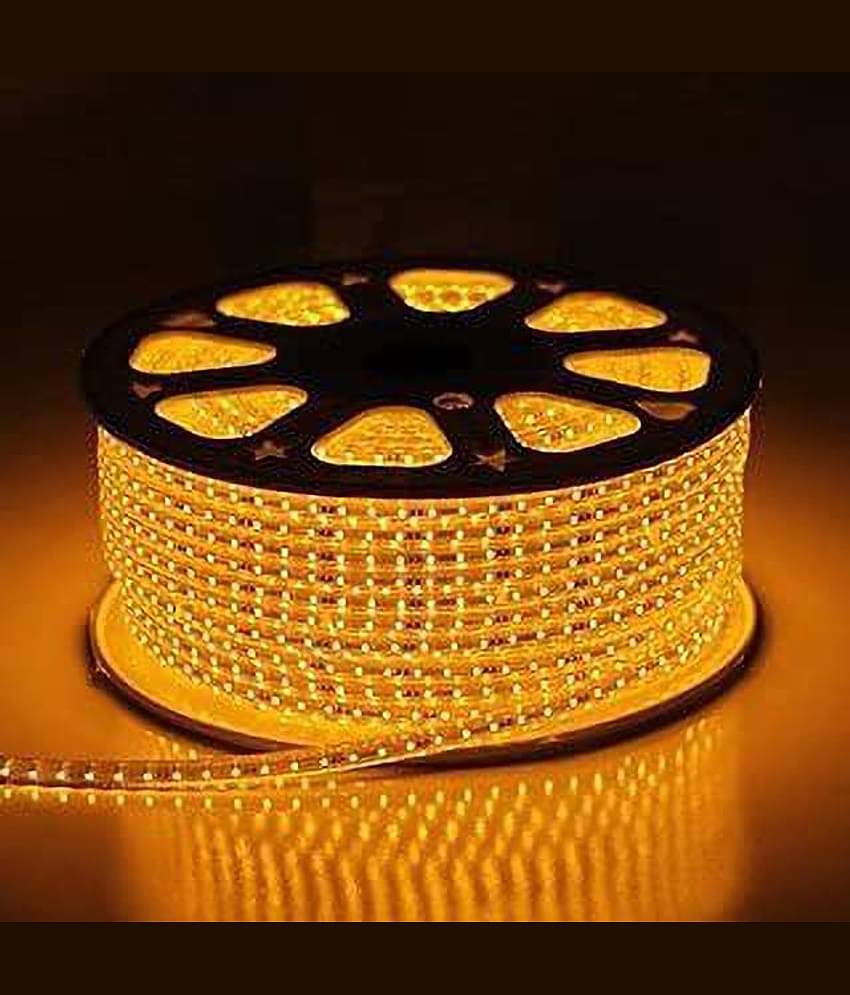 SPARKWORLD Yellow 5M LED Strip ( Pack of 1 )