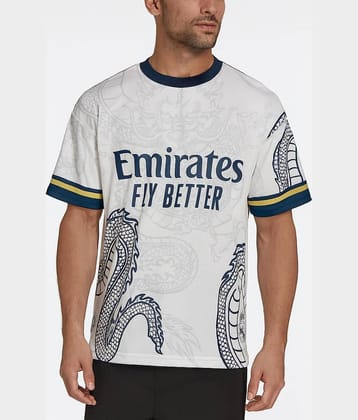 JOVO White Polyester Regular Fit Men's Jersey ( Pack of 1 )