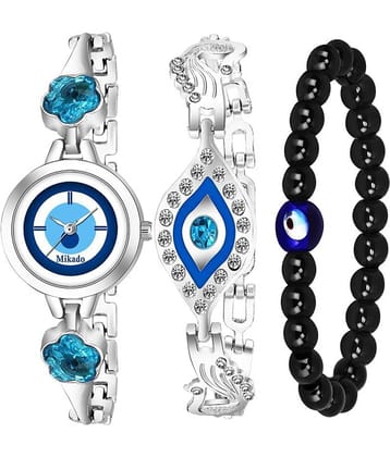 Mikado Stainless Steel Round Womens Watch