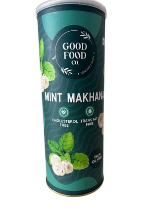 Good Food Co Mint Makhana 80 gm Roasted Fox Nuts Healthy Snack