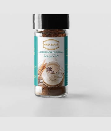 Mirza Sahab Zafrani Kadak Chai Masala Instant Mix 50 gm Pack of 4