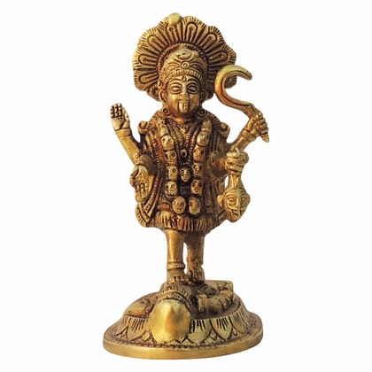 Brass Showpiece Kali Maa God Idol Statue (BSMAS1599 C)