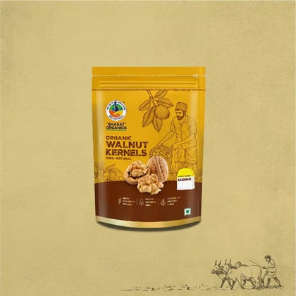 Organic Kashmiri Walnut Kernels - Bharat Organics