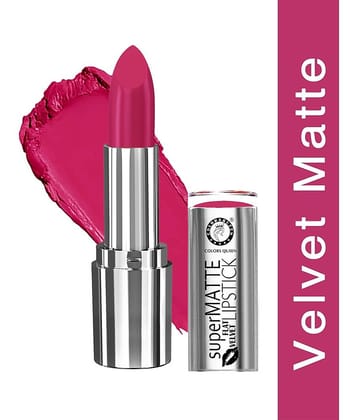 Colors Queen Super Matte Lipstick Highly Pigmented Creamy Matte Lipstick (Shade - 17)
