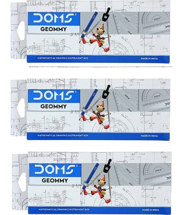 Doms Geommy Math Box ( Pack Of 3 )