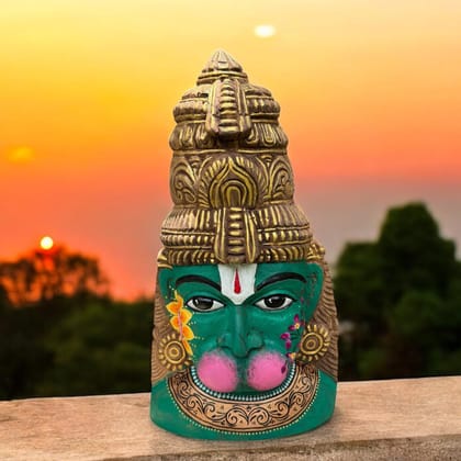 Handpainted Hanuman Head : Kapaal 3