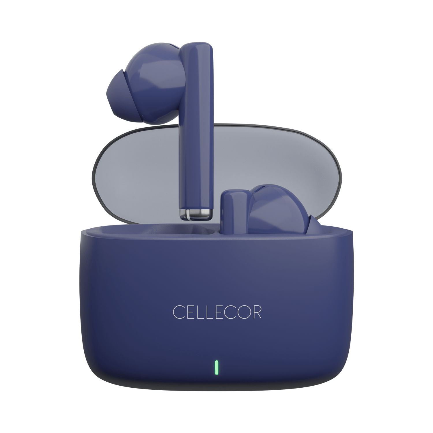 Cellecor BroPods CB11 TWS With 45 Hrs, ENC, 13mm Driver, BT v5.1, Voice Assistant, IPX4 Bluetooth-blue