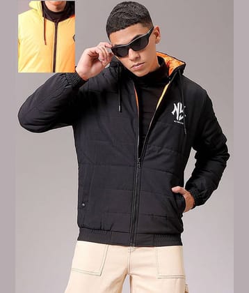 The Indian Garage Co Men Lightweight Puffer Jacket with Embroidered