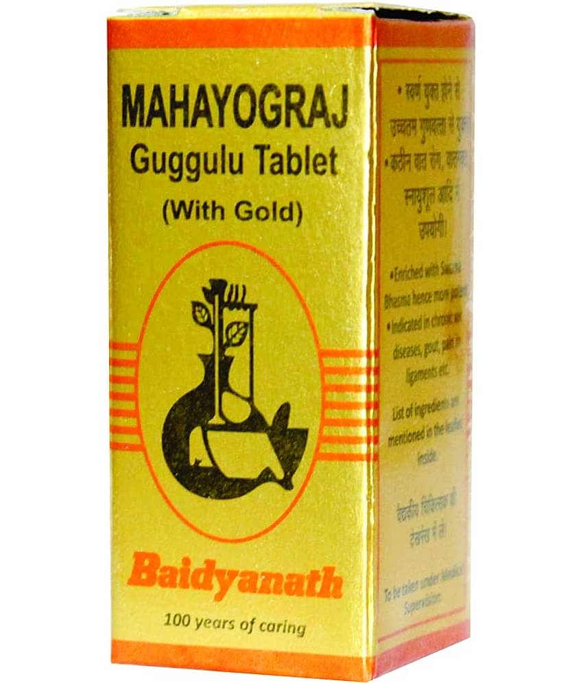 Baidyanath Mahayograj Guggulu Swyu Tablet 25 No.S Pack of 1