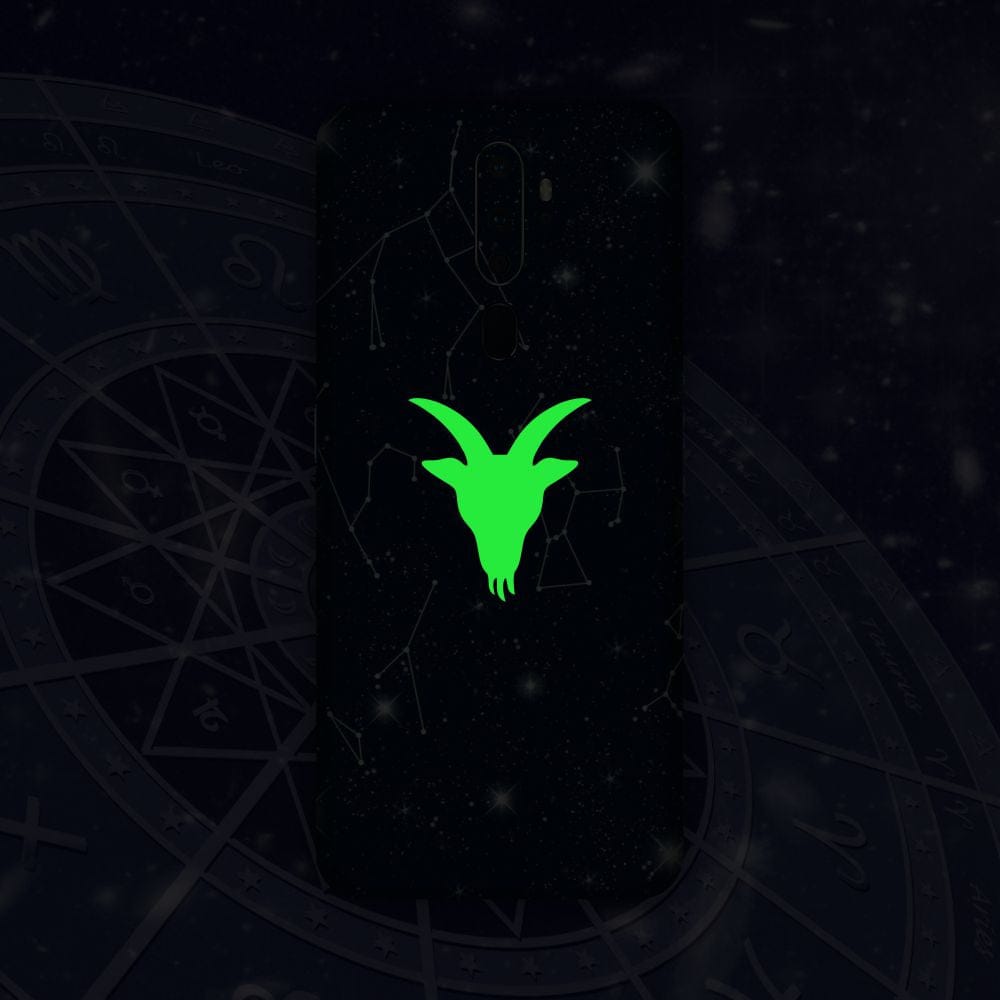 Zodiac Capricorn Neon