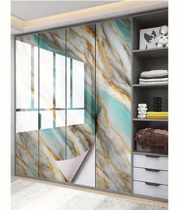 Satva-The Brand Abstract Wallpaper ( 60 x 200 ) cm ( Pack of 1 )